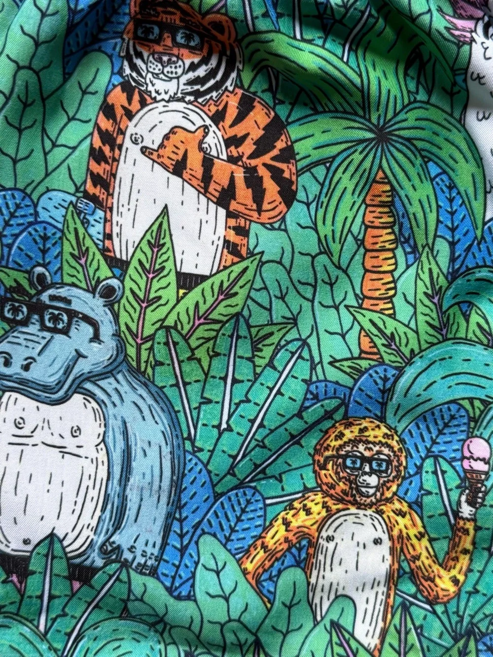 Boardies Boys Mulga Jungle Swim Trunks - Size 3-4